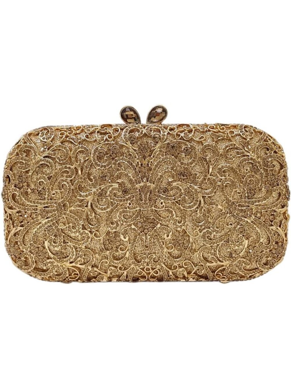 Luxury Crystal Clutch Evening Bag | Glitter Rhinestone Party Purse & Wedding